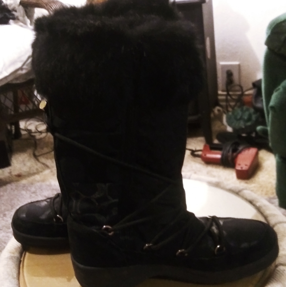 Coach winter boots